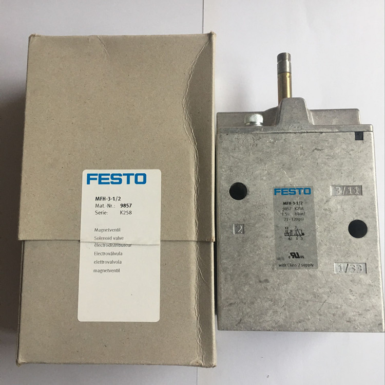 MFH-3-1/2现货德国费斯托电磁阀FESTO