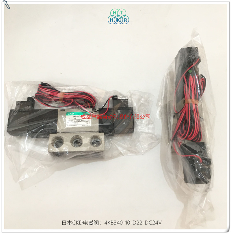 4KB340-10-D22-DC24V日本CKD电磁阀喜开理双电控底板式